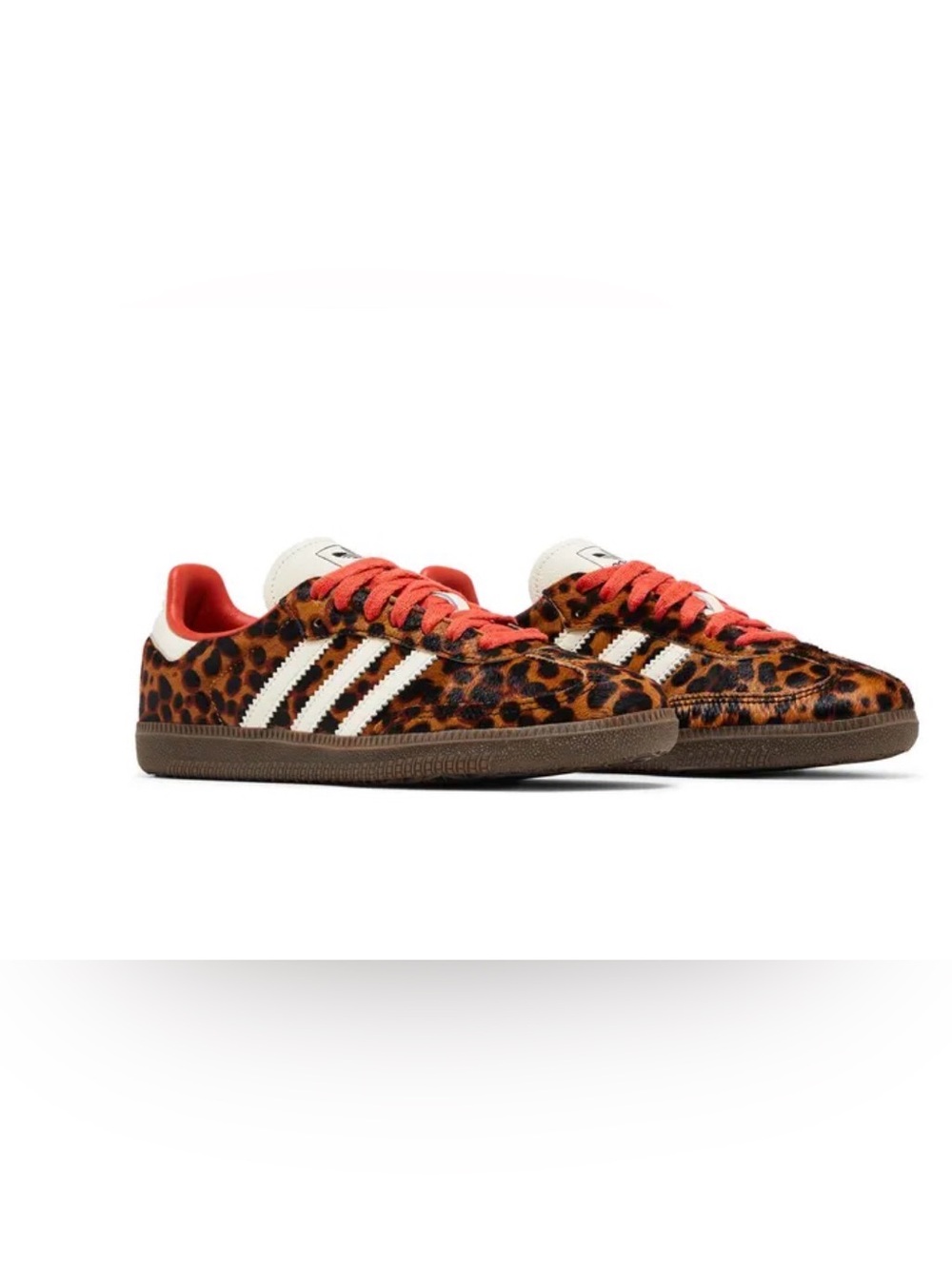 adidas samba OG Women’s Brown & Cream Woven Samba Sneakers
